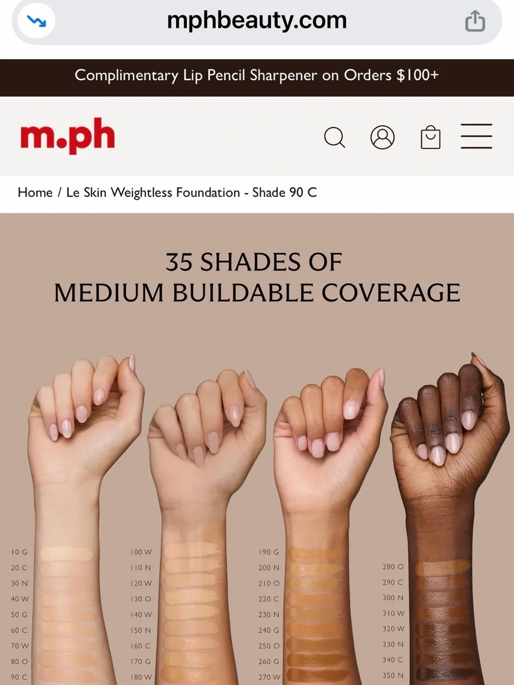 Le Skin Liquid Foundation - 90c
